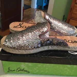 Sam Edelman sequin espadrilles